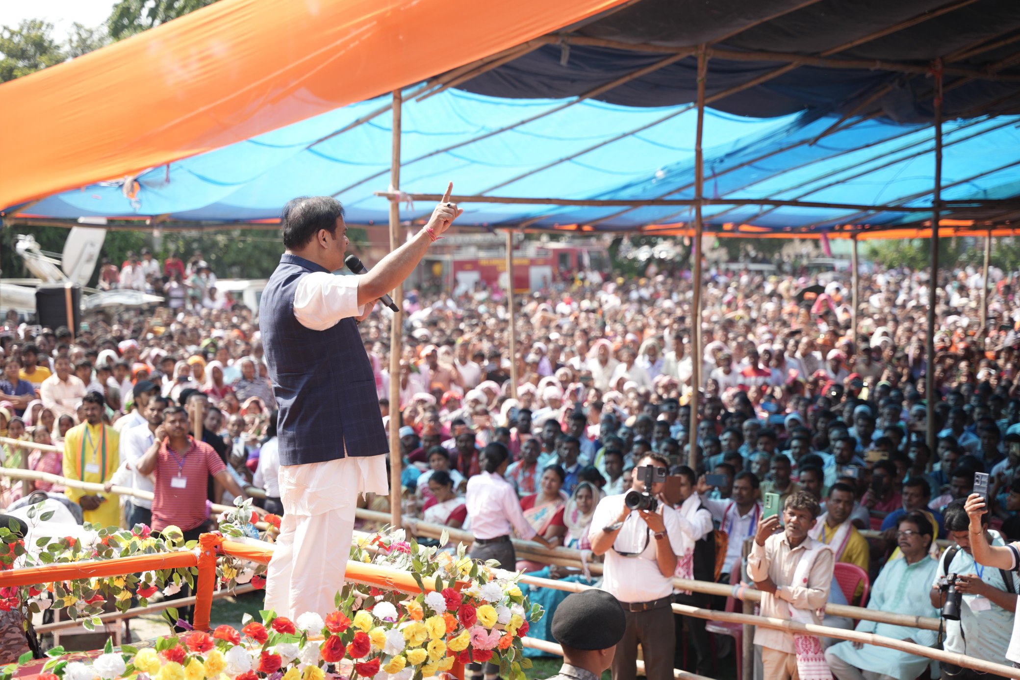 পঞ্চায়ত নিৰ্বাচনৰ প্ৰথম পৰ্যায়ৰ বাবে প্ৰচাৰ অভিযানৰ সামৰণি