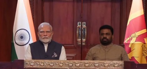 प्रधानमंत्री नरेन्‍द्र मोदी ने श्रीलंका के राष्‍ट्रपति अनुरा कुमारा दिसानायके के साथ द्विपक्षीय वार्ता की