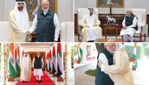 दुबई के शहजादे शेख हमदान बिन मोहम्मद अल मक़तूम ने आज नई दिल्ली में प्रधानमंत्री नरेन्‍द्र मोदी से मुलाकात की