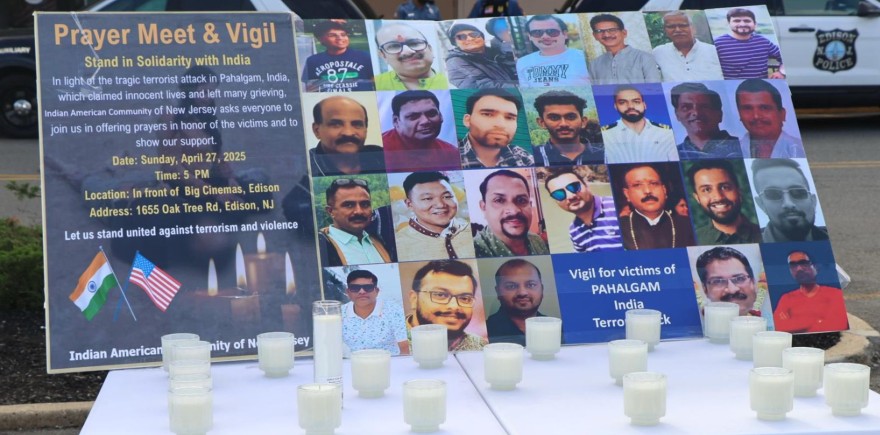 पहलगाम आंतकी हमले के पीड़ितों के साथ एकजुटता व्यक्त करने के लिए अमरीका के विभिन्न हिस्सों में आयोजित की गईं प्रार्थना सभाएं 