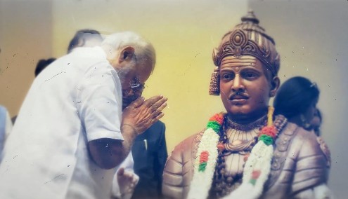 प्रधानमंत्री नरेंद्र मोदी ने बसव जयंती के अवसर पर जगद्गुरु बसवेश्वर को याद किया