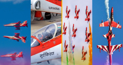 बिहार: वायु सेना की सूर्य किरण टीम आज पटना में एयरोबैटिक-एयरशो शुरू करेगी