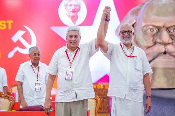 M A Baby Elected CPI-M General Secretary at 24th Party Congress