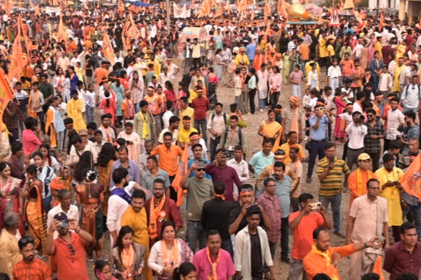 Jharkhand Celebrates Ram Navami with Grand Processions, Martial Arts & Devotional Fervour