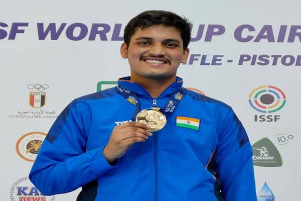 Rudrankksh strikes gold in 10m air rifle at ISSF World Cup