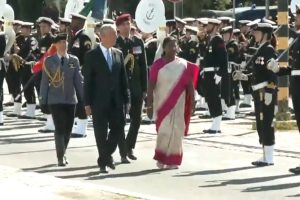 राष्ट्रपति द्रौपदी मुर्मु पुर्तगाल और स्लोवाकिया की राजकीय यात्रा के पहले चरण में आज लिस्बन पहुंच गईं