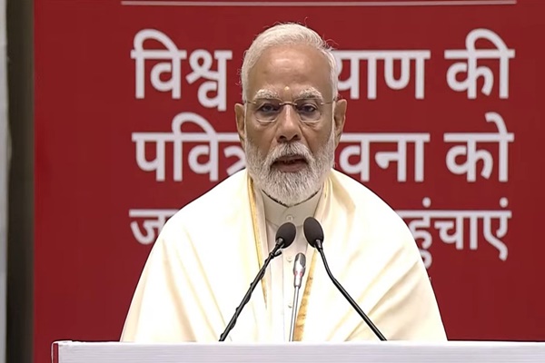 PM Modi describes climate change as biggest crisis; says, solution lies in sustainable lifestyle
