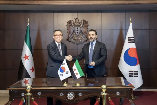 Syria, South Korea establish formal diplomatic relations