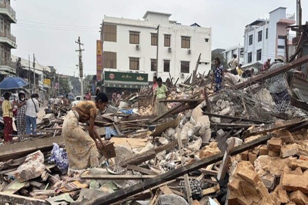 5.5-Magnitude Quake Jolts Central Myanmar Amid Ongoing Aftershocks