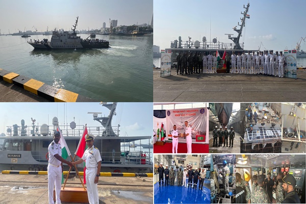 Indian Navy Completes Refit of Maldivian Ship Huravee Under ‘MAHASAGAR’ Vision