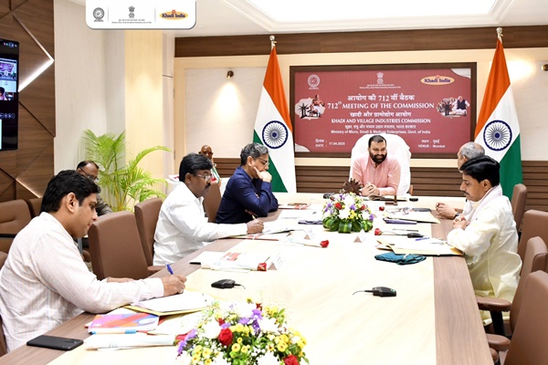 Khadi Sector Hits Record Highs with 447% Sales Growth Under PM Modi’s Leadership: KVIC Chairman Manoj Kumar