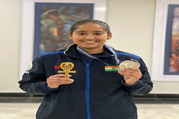 Simranpreet Kaur wins maiden senior international medal with silver in 25m pistol