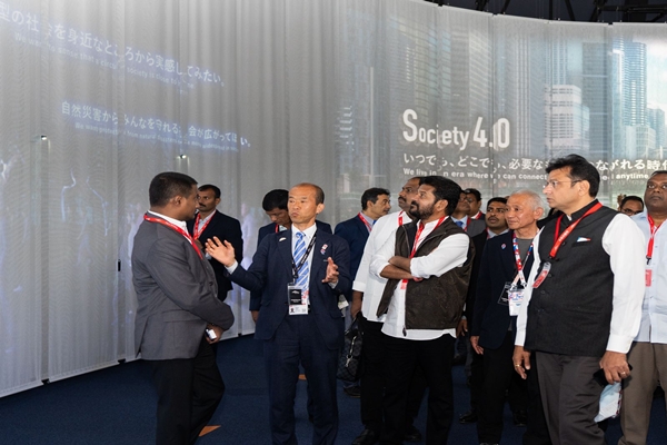 Telangana CM pushes for Japanese investments in key sectors at Osaka World Expo