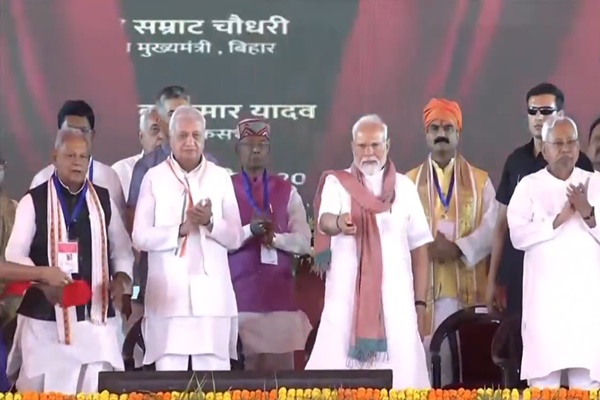 PM Modi inaugurates, lays foundation stone for several infrastructure projects worth over ₹13,480 cr in Bihar