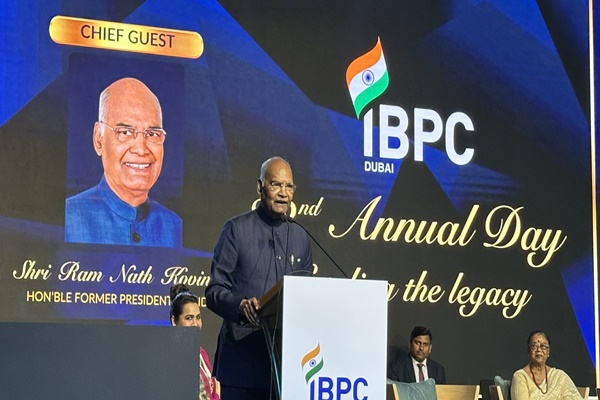 IBPC Dubai Conclave Highlights Strategic India-UAE Ties, Former President Kovind Delivers Keynote Address