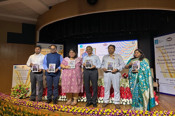 National Archives of India launches book ‘Ramanujan: Journey of a Great Mathematician’