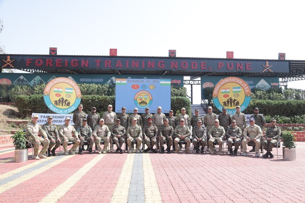 6th India-Uzbekistan Joint Military Exercise DUSTLIK-6 commences in Pune