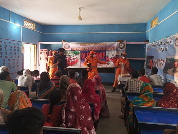 কামৰূপ জিলা দুর্যোগ ব্যৱস্থাপনা প্ৰাধিকৰণৰ উদ্যোগত সজাগতা সভা