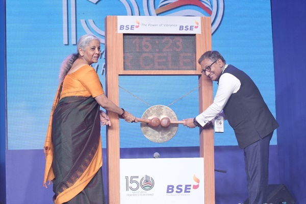FM Sitharaman Hails BSE’s 150-Year Legacy, Launches BSE 150 Index