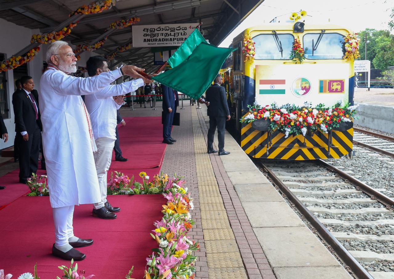 Prime Minister Modi says, India is proud to support Sri Lanka’s development journey & his visit will add momentum to bilateral ties