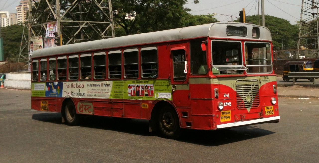 मुंबईत बेस्ट बसच्या प्रवासभाड्यात वाढ !