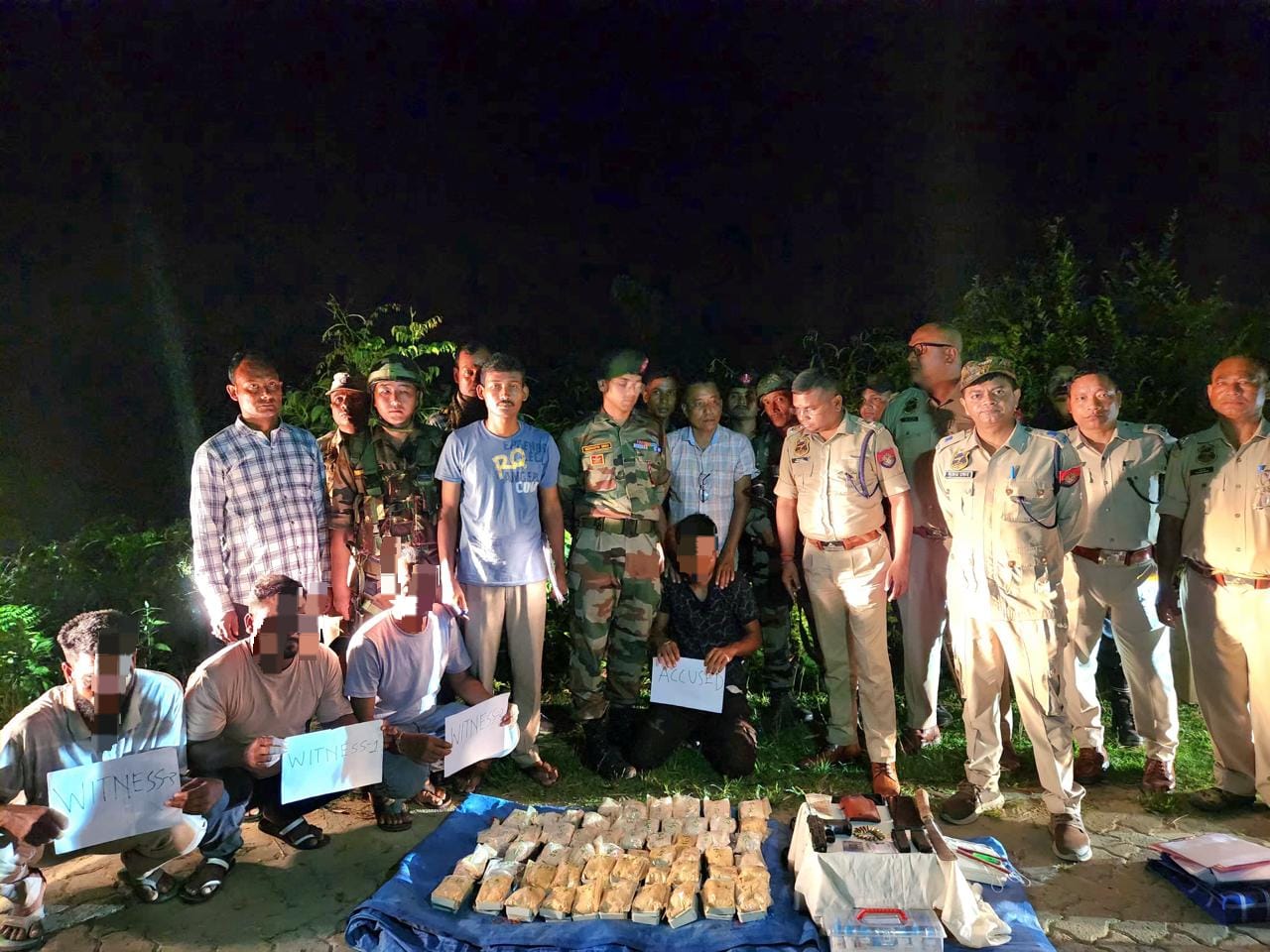 কাছাৰ আৰক্ষী আৰু আছাম ৰাইফলছৰ অভিযানত বৃহৎ পৰিমাণৰ অস্ত্ৰ-শস্ত্ৰ, মাদক দ্রব্যসহ যুৱকক গ্ৰেপ্তাৰ