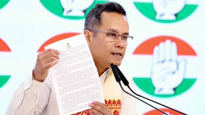 নতুন দিল্লীত অসম প্ৰদেশ কংগ্ৰেছৰ নৱনিযুক্ত সভাপতি তথা সাংসদ গৌৰৱ গগৈৰ সংবাদ মেল