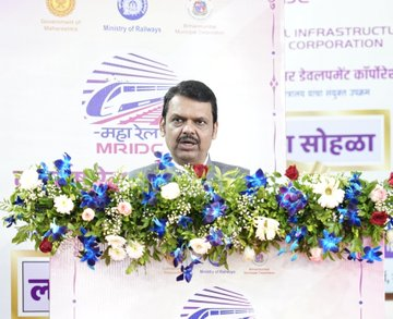 रे रोड केबल स्टेड रोड ओव्हरब्रिज आणि टिटवाळा रोड ओव्हर ब्रिजचं मुख्यमंत्र्यांच्या हस्ते लोकार्पण