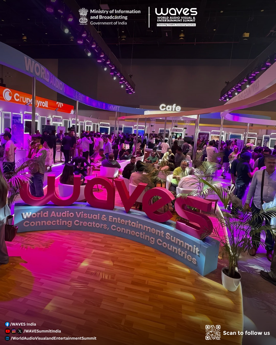First World Audio Visual and Entertainment Summit (WAVES) 2025 to conclude in Mumbai today         