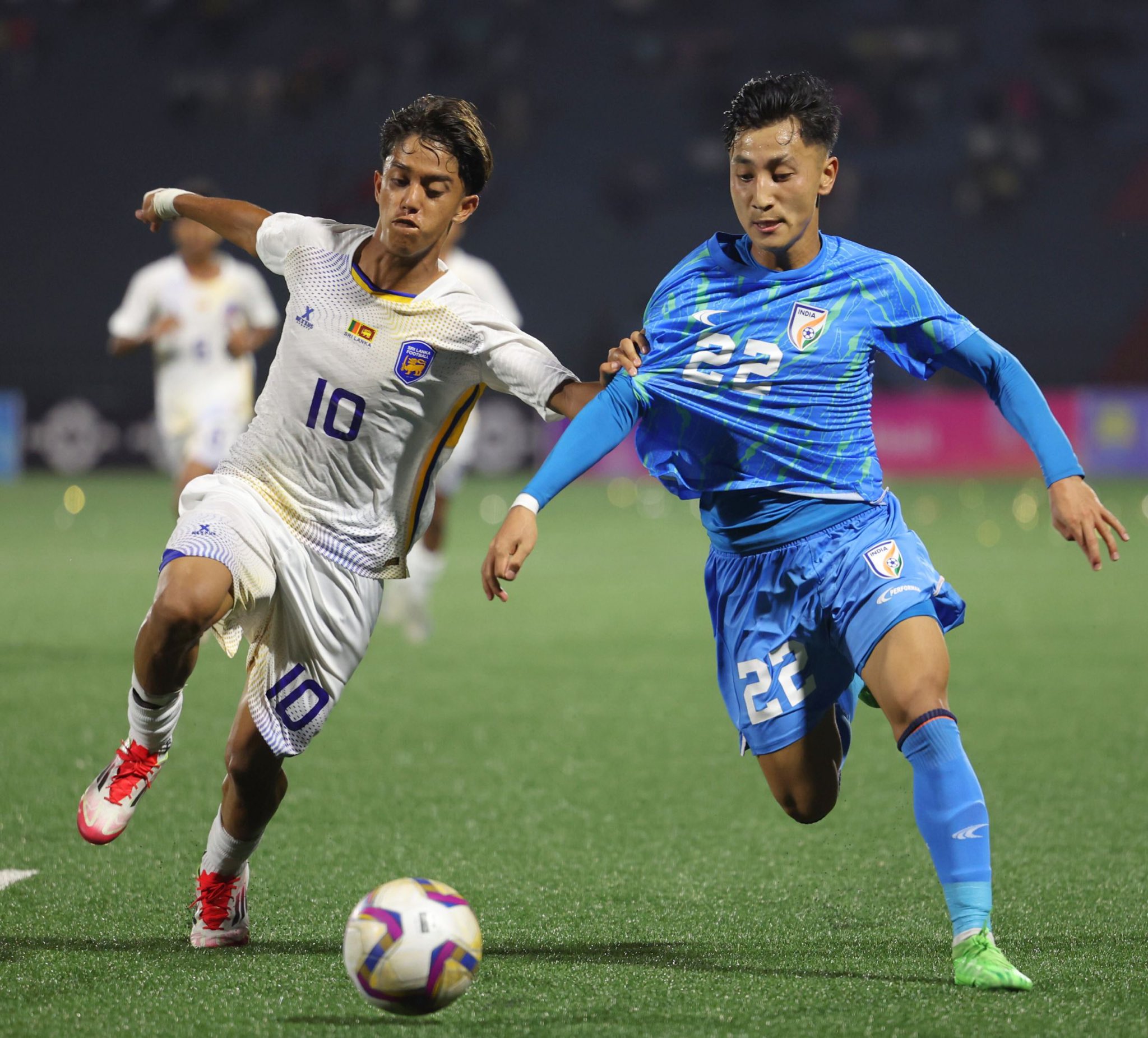 सैफ फुटबॉल चैंपियनशिप: भारतीय पुरुष अंडर-19 टीम ने श्रीलंका को 8-0 से हराया