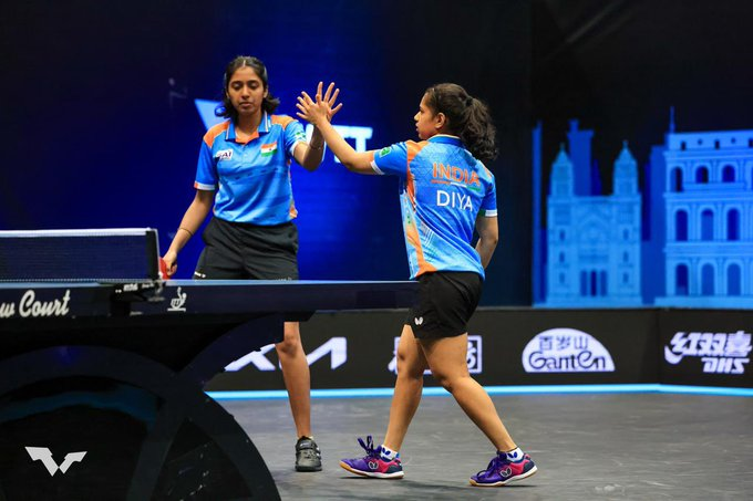 Table Tennis : भारताच्या दिया चितळे आणि यशस्विनी घोरपडे महिला दुहेरीच्या उपउपांत्यपूर्व फेरीत दाखल