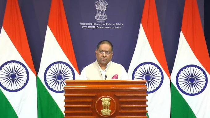 पाकिस्तानशी काश्मीरबाबतच चर्चा होईल-MEA