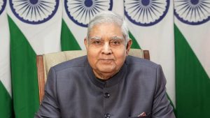 हम अब आतंकवाद को बर्दाश्त नहीं करेंगे- उपराष्ट्रपति जगदीप धनखड़