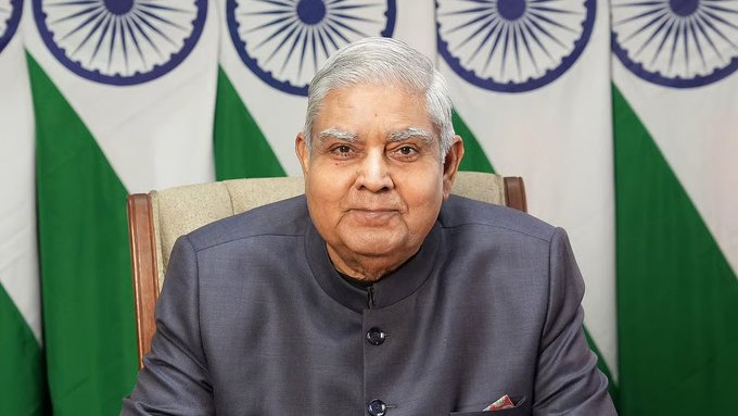 हम अब आतंकवाद को बर्दाश्त नहीं करेंगे- उपराष्ट्रपति जगदीप धनखड़