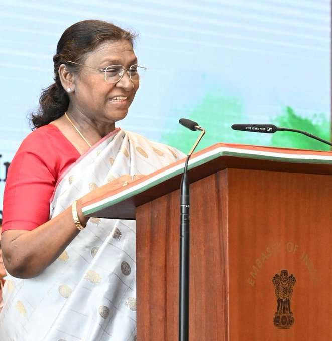 राष्ट्रपती भवनात आयोजित साहित्य संमेलनाचं राष्ट्रपतींच्या हस्ते उद्घाटन होणार