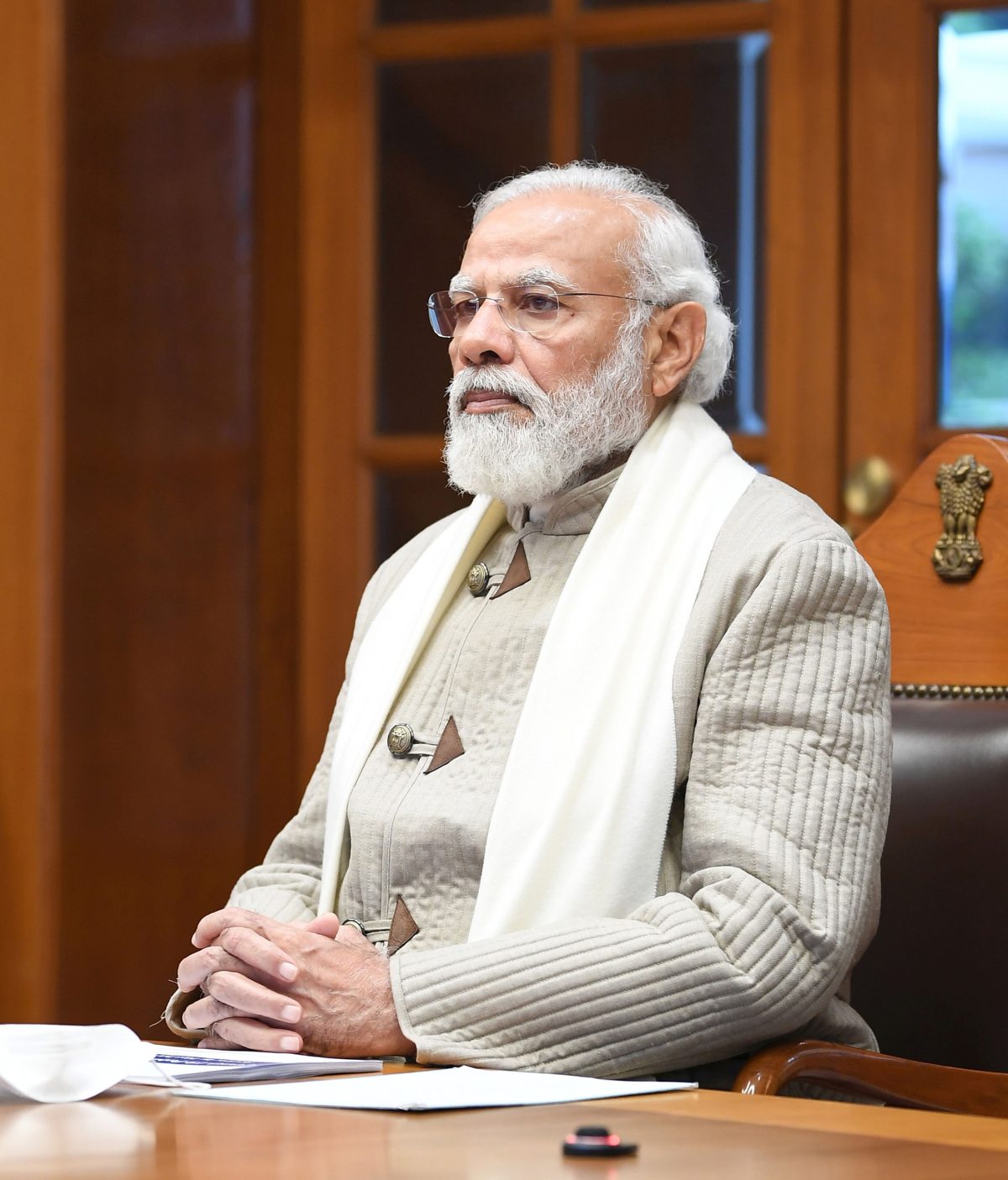 प्रधानमंत्री नरेंद्र मोदी ने आज राष्ट्रीय सुरक्षा से संबंधित उच्च स्तरीय बैठक की अध्यक्षता की
