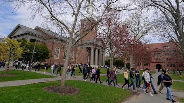 Trump administration cuts off new federal grants to Harvard University