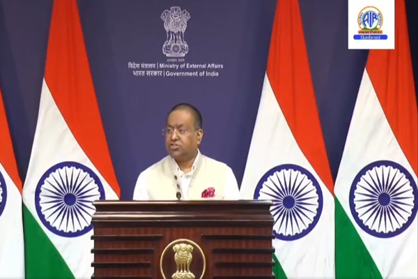 New Delhi reiterates its stance of bilateral resolution of any issues related to J&K