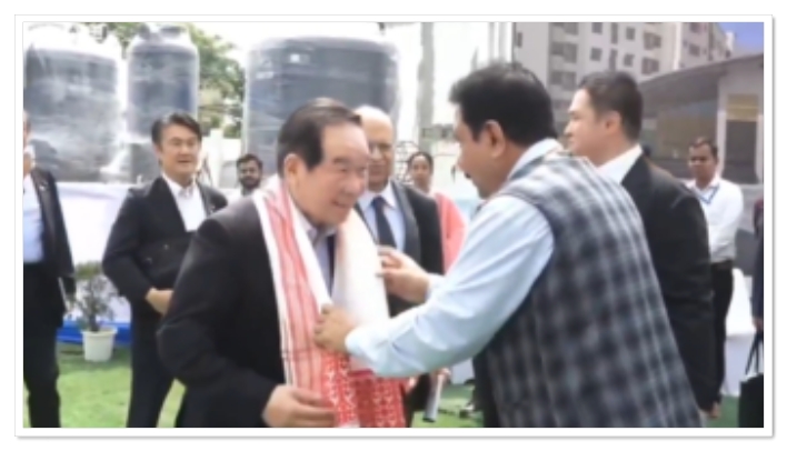 জাপানৰ প্ৰতিনিধি দলৰ আই আই টি গুৱাহাটীত থকা আছিয়ান ৱান টেকনিকেল ডেভেলপমেণ্ট চেণ্টাৰ পৰিদৰ্শন