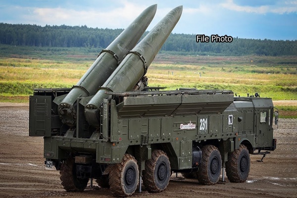 Russian Iskander missile attacks Ukraine’s Military Base