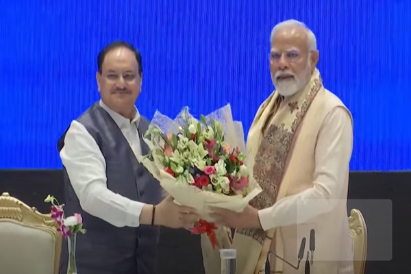 एनडीए के मुख्यमंत्रियों और उपमुख्यमंत्रियों का एक दिन का सम्मेलन आज नई दिल्ली में आयोजित हुआ