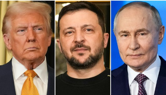 राष्ट्रपति डोनाल्ड ट्रम्प रूस के राष्ट्रपति व्लादिमीर पुतिन और यूक्रेनी राष्ट्रपति वोलोडिमिर ज़ेलेंस्की से करेंगे बात, युद्ध विराम पर ज़ोर