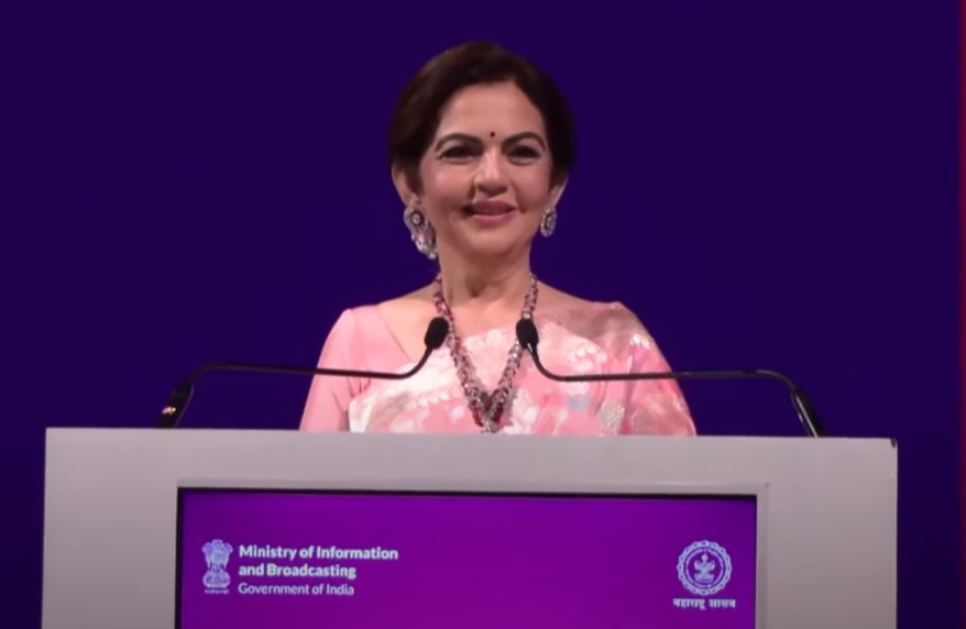 वैश्विक-मंच पर वेव्स-2025 के ज़रिए भारत की आवाज अब फिर से बुलंद हो गईः नीता अंबानी