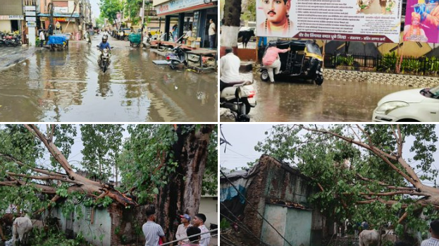 राज्यात अवकाळी पावसाची हजेरी