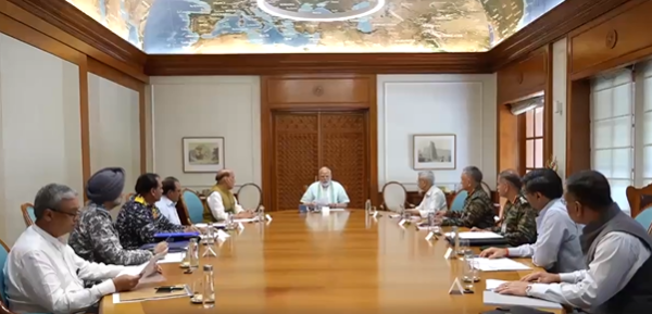 PM Narendra Modi holds high-level meeting at his residence in New Delhi