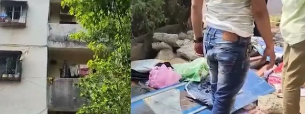 कल्याणमध्ये इमारतीचा स्लॅब कोसळून झालेल्या दुर्घटनेत ६ जणांचा मृत्यू
