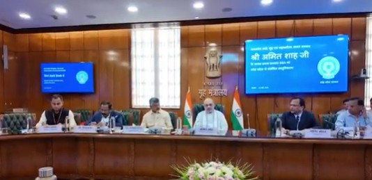 गृहमंत्री अमित शाह ने आंध्र प्रदेश में नए आपराधिक कानूनों के कार्यान्वयन पर नई दिल्ली में समीक्षा बैठक की