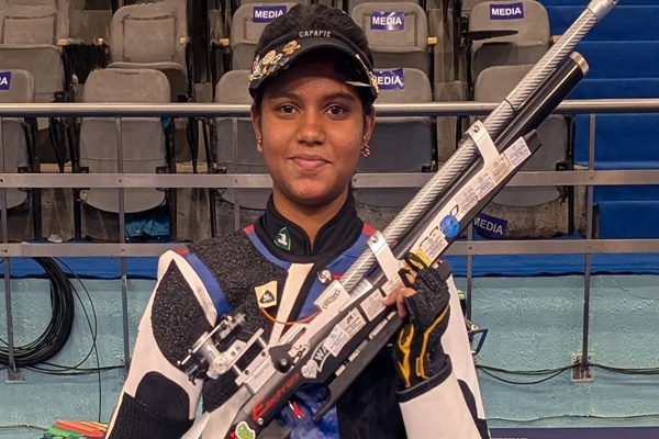 ISSF Junior World Cup: Shambhavi clinches Gold in women’s 10 mt air rifle event