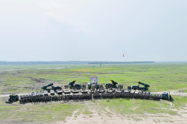Indian Army Conducts Teesta Prahar Exercise in West Bengal