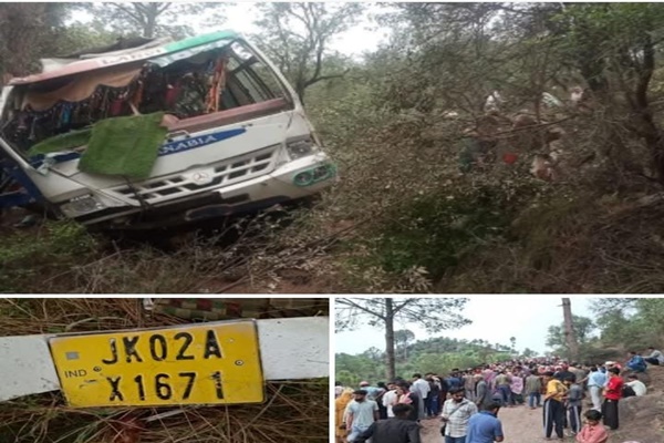 J&K: 4 killed, 44 injured in bus accident in Poonch district